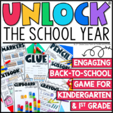 Unlock the School Year K1 - Back to School Game for Kinder