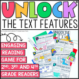 Unlock the Text Features | Reading Games | Nonfiction Game