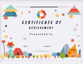 Preview of Unlocking Bright Futures: Kindergarten Diploma Certificate for Young Achievers