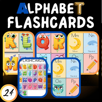 Preview of Unlocking Brilliance: Transformative Alphabet Flashcards