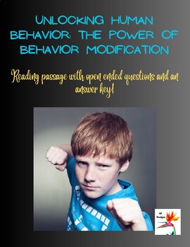 Preview of Unlocking Human Behavior: The Power of Behavior Modification Reading & Questions