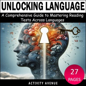 Preview of Unlocking Language: A Comprehensive Guide to Mastering Reading Tests Across Lang