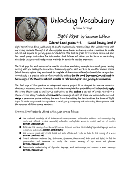 Preview of Unlocking Vocabulary