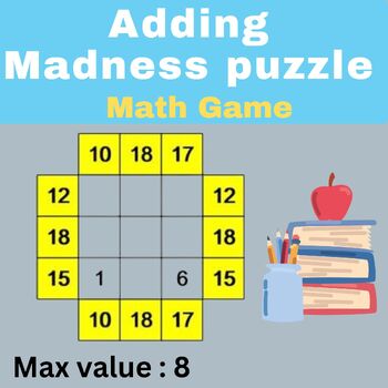 Preview of Unlocking the Puzzle: Adding Madness Strategies Max value : 8