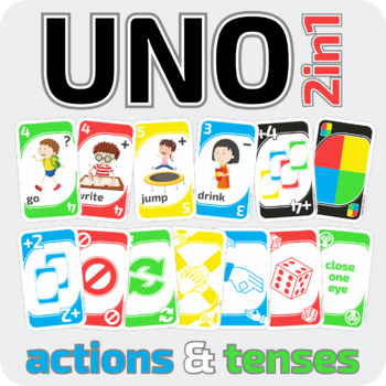 Preview of Uno Actions&Tenses