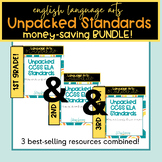 Unpacked Standards for ELA 1st-3rd Grade BUNDLE
