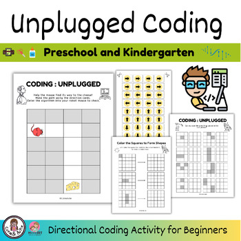 Preview of Unplugged Coding Adventure for Preschoolers and Kindergarteners