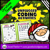 Unplugged Coding Christmas STEM Activity and Game