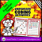 Unplugged Coding Fire Prevention Week and Fire Safety STEM