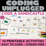 Unplugged Coding How to Code a Sandcastle STEM Coding Work