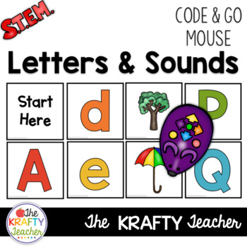 Preview of Coding Unplugged | Letters and Sounds | Code and Go Mouse