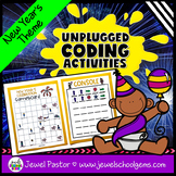 Unplugged Coding New Years 2024 STEM Activity and Game