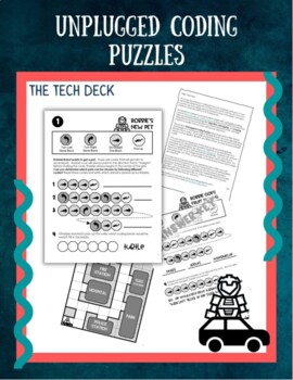 Preview of Unplugged Coding Puzzles for the Elementary Classroom