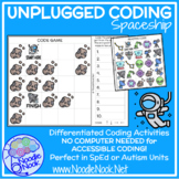 Unplugged Coding: Spaceship. Adapted & Leveled Tech for Sp