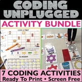 Unplugged Coding Starter Activities Hour of Code Worksheet