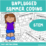 Unplugged Coding | Summer - No Prep