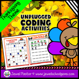 Unplugged Coding Thanksgiving STEM Activity and Game