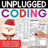 Unplugged Coding for Christmas STEM Activity