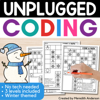 Preview of Unplugged Coding for Winter STEM Activity