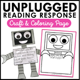 Unplugged End of the Year Robot Craft - Reading Comprehension
