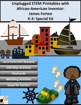 Preview of Free Printable Black Inventor: James Forten
