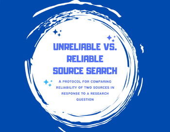Preview of Unreliable vs. Reliable Source Search