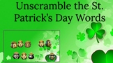 Unscramble St. Patrick's Day Word