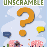 Unscramble; Unscramble the letters to spell a word