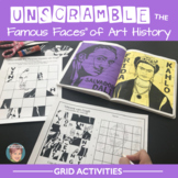 Unscramble the Famous Faces® of Art History (7 Artists Included!)