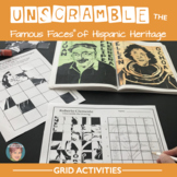 Unscramble the Famous Faces® Hispanic Heritage Month Activity