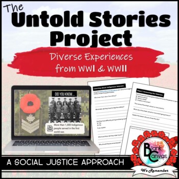 Preview of Untold Stories: Remembrance Day Social Justice Project