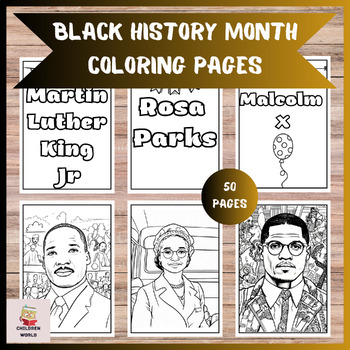 Unveiling Hidden Figures: Coloring Pages to Honor Black History Makers