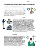 Unveiling Judaism, Christianity, and Islam Worksheet Packe