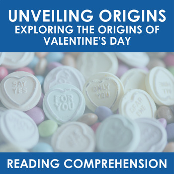 Preview of Unveiling Origins: The Origin of Valentine's Day Comprehension Activity