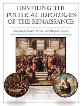 Preview of Unveiling the Political Ideologies of the Renaissance: Activity with Answer Key
