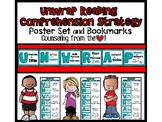 Unwrap Reading Comprehension Strategy Poster Set and Bookm