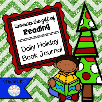 Preview of Unwrap the Gift of Reading: Daily Holiday Book Journal