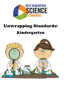 Preview of Unwrapping NGSS Standards- Kindergarten