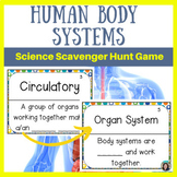 Human Body Systems Game - Scavenger Hunt