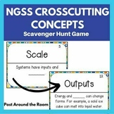 NGSS Crosscutting Concepts Science Game - Scavenger Hunt