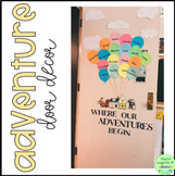 Disney Up Classroom Door | Rainbow Balloon Door | Adventur