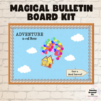 Preview of Up End of the Year Bulletin Board Kit