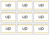 Up Pre-Primer Sight Word Flash Cards