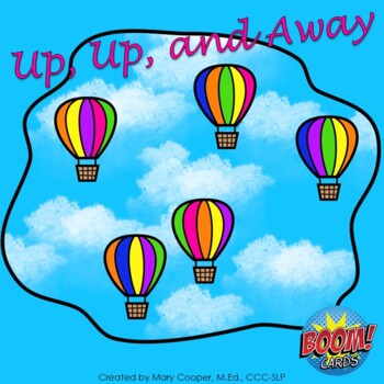 Preview of Up Up and Away Cooperative Game for Speech Therapy | Boom Edition