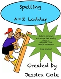 Up the Ladder! Alphabetical Order Spelling Center