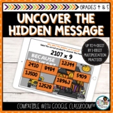 Up to Four Digit by One Digit Multiplication | Halloween M