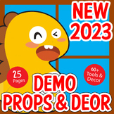 VIPKid Live DEMO Updated 2023: Props, Backdrop, Decor, Rew