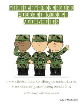 Preview of Updated! Elementary Military Student Group