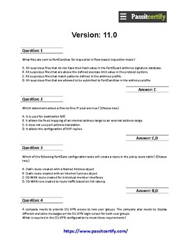 NSE4_FGT-7.2 Exam Pattern