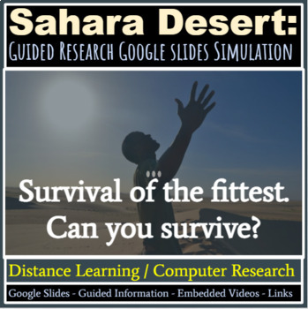 Preview of Updated: Sahara Desert Survival Research Simulation